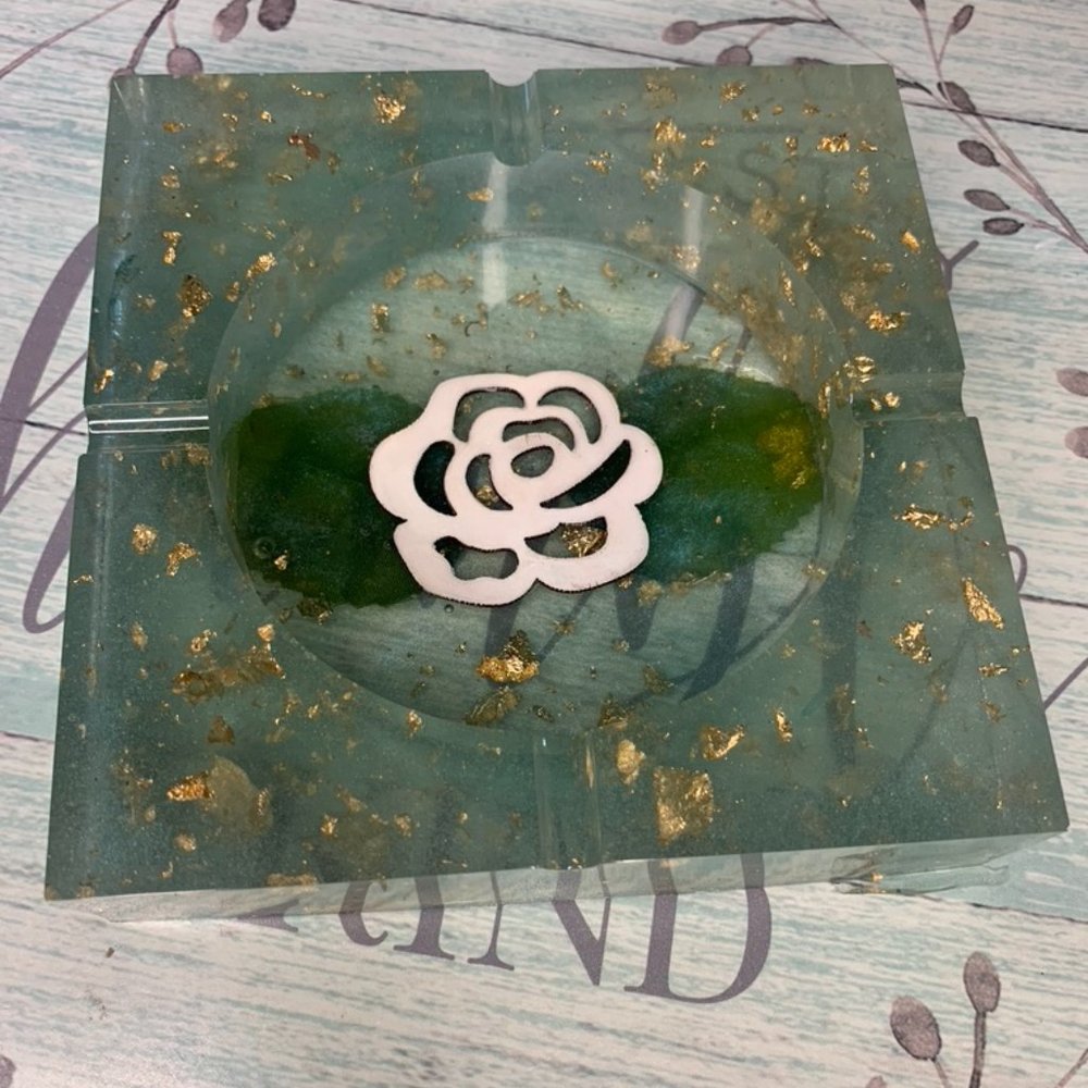 White Rose Ashtray